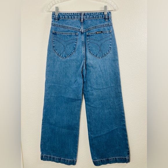 ROLLA’S High Rise Wide Leg Medium Wash Denim Jeans | Size 27 - Picture 2 of 6